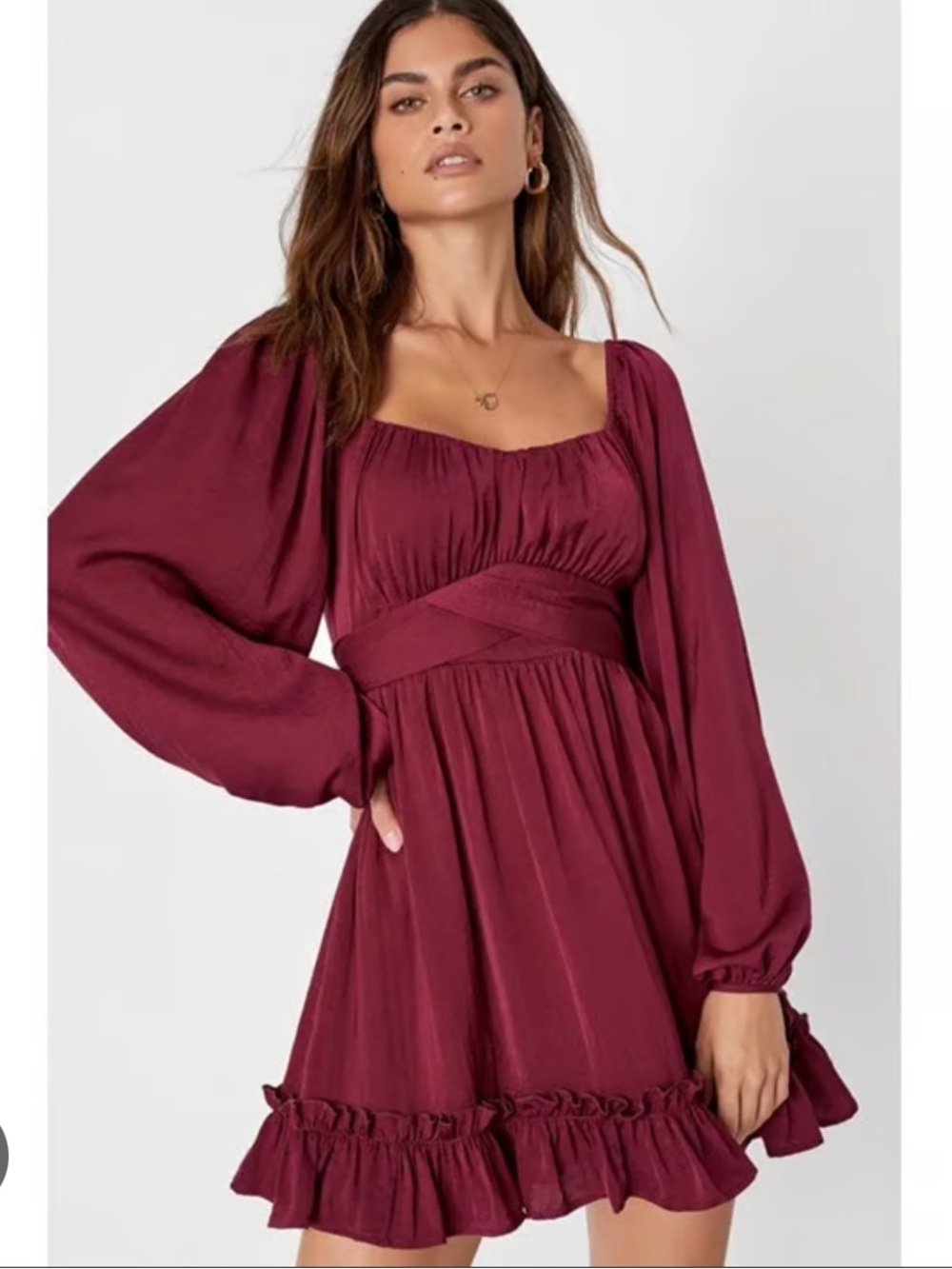 Altar’d State Satin Dress